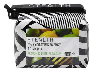STEALTH 4% Hydrating Energy Drink Powder - Lemon & Lime