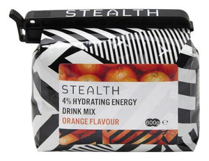 STEALTH 4% Hydrating Energy Drink Powder - Orange