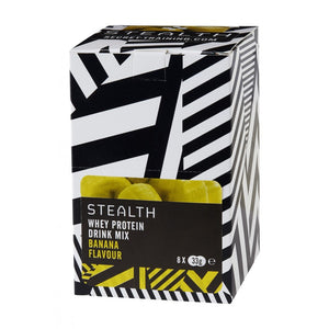 STEALTH Whey Protein Drink Mix x 8 - Banana